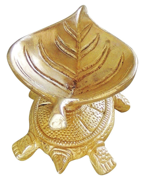 Brass Decorative Tortoise Deepak 0.19kg